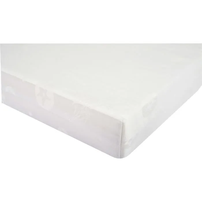 Domiva Colchón de Bambú Hipoalergénico 100x50 cm Crudo