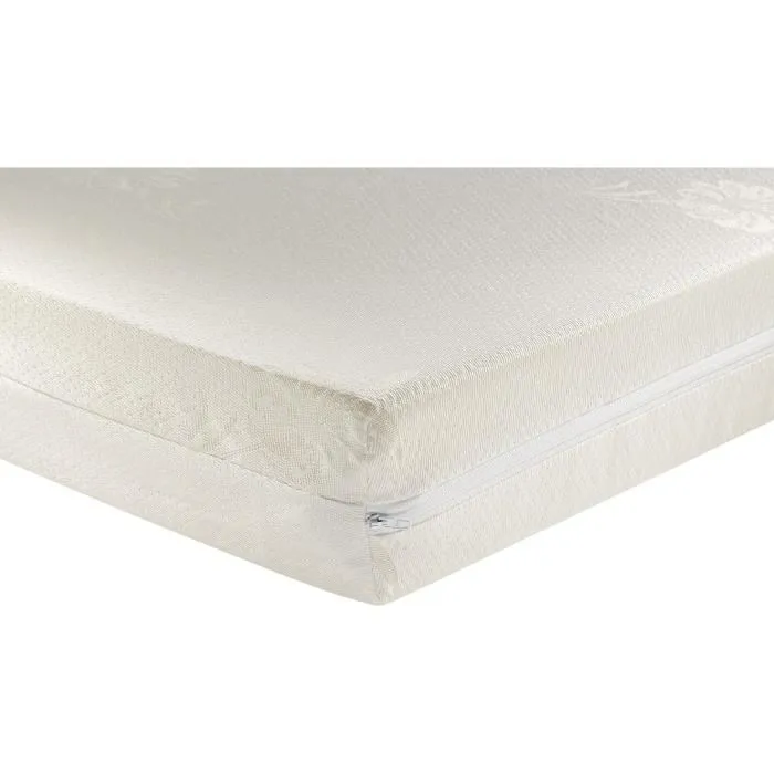 Domiva Colchón de Bambú Hipoalergénico 100x50 cm Crudo