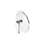 Walimex 2in1 Reflex & Translucent Umbrella blanco 150cm