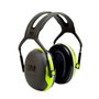 3M Peltor X4A Protectores Auditivos con Diadema Verde/Negro
