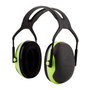 3M Peltor X4A Protectores Auditivos con Diadema Verde/Negro