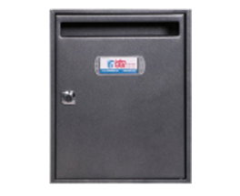 BTV Buzón Vertical Teide Inox Granito 300x240x80mm