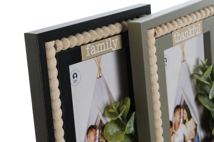 DKD Home Decor Set de 2 Marcos para Fotos 10x15 MDF Surtidos DKD Home Decor Set de 2 Marcos para Fotos 10x15 MDF Surtidos