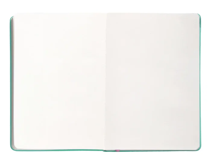 Antartik Cuaderno A5 Tapa Dura Hojas Lisas Rosa y Turquesa, 100 Hojas 80 gr FSC Colección Antartik Notes