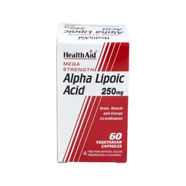 Health Aid Ácido Alphalipoico 60 Cápsulas