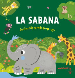 CRUILLA, Animals amb pop-up. La sabana - Abigail Hall
