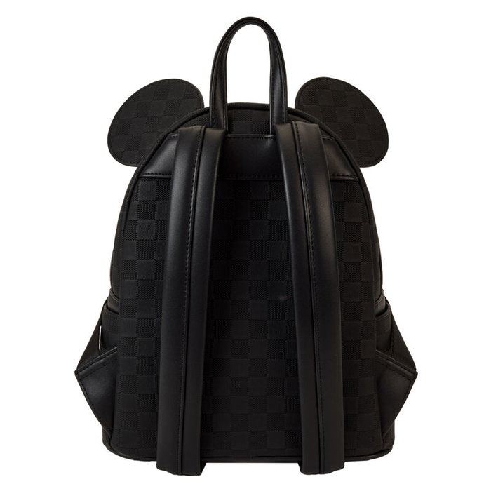 Loungefly Mochila Disney Mickey Ear 26cm Piel Vegana Bolsillos Cierre Cremallera
