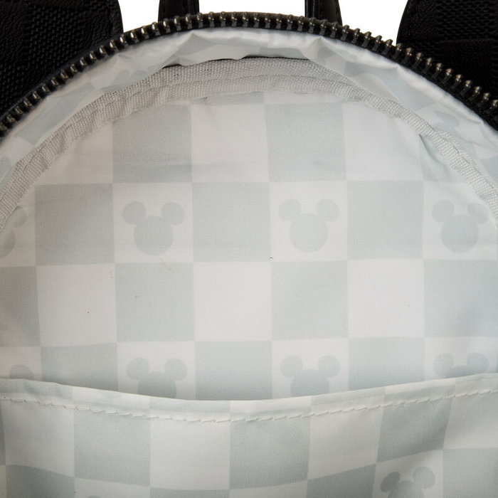 Loungefly Mochila Disney Mickey Ear 26cm Piel Vegana Bolsillos Cierre Cremallera