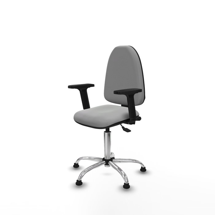 PIQUERAS Y CRESPO Silla de oficina Aýna Gris claro con mecanismo Asincro PIQUERAS Y CRESPO Silla de oficina Aýna Gris claro con mecanismo Asincro