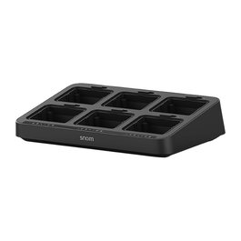 Snom MC10 SC Multicharger de interior, 36W, 12V, 3A, carga hasta 6 dispositivos simultáneamente, con indicadores LED, negro