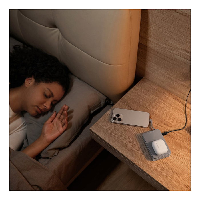 EcoFlow EF-RAPID5000-EU Rapid 5000 Power Bank 5000 mAh Plata - Batería Externa con Carga Rápida Power Delivery 65W USB-C y Carga Inalámbrica 15W