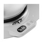 Kenwood KVC65.001WH Titanium Chef Baker 5L Robot de Cocina Multifunción, Batidora Amasadora 1200W, Tazón Acero Inoxidable Blanco, Capacidad 2.18kg Masa de Pan