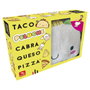 Ludilo Juego Taco Peluche con 65 cartas y manopla de peluche