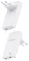 Aisens Cargador de Pared GaN Ultra Delgado 65W 2xUSB-C Blanco