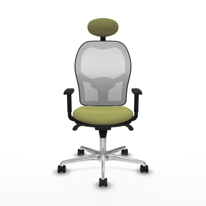PIQUERAS Y CRESPO Silla de oficina Jorquera Verde oliva y Blanco PIQUERAS Y CRESPO Silla de oficina Jorquera Verde oliva y Blanco