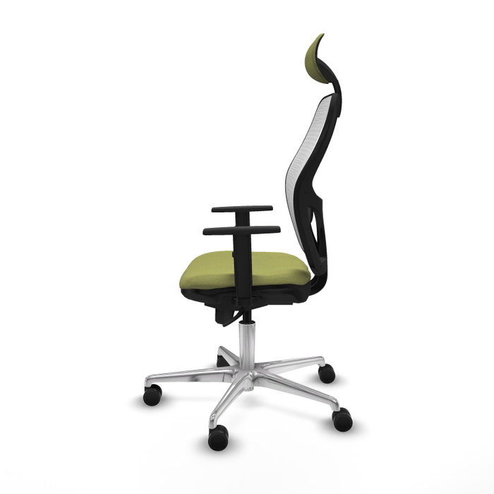 PIQUERAS Y CRESPO Silla de oficina Jorquera Verde oliva y Blanco PIQUERAS Y CRESPO Silla de oficina Jorquera Verde oliva y Blanco