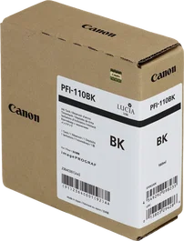 Canon PFI-110bk Negro