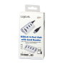 LogiLink Hub USB 3.0 de 3 puertos con lector de tarjetas