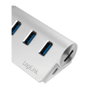 LogiLink Hub USB 3.0 de 3 puertos con lector de tarjetas
