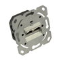 GoodConnections Toma de red Cat. 6A, 2xRJ45, Gris