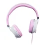 AURICULARES DIADEMA HIDITEC COOL KIDS PINK - ALTAVOCES 40MM - 92DB - MICRÓFONO INTEGRADO EN CABLE - CONECTOR 3.5MM - PLEGABLES