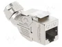 DeLOCK 90798 Módulo Keystone RJ45 para LSA Cat.6A con ángulo de 45°