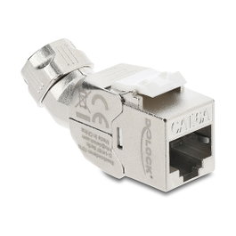 DeLOCK 90798 Módulo Keystone RJ45 para LSA Cat.6A blindado con ángulo de 45°