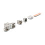DeLOCK 90798 Módulo Keystone RJ45 para LSA Cat.6A blindado con ángulo de 45°