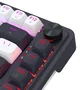Redragon Ucal K673WB-RGB-M Teclado Mecánico Gaming 81 Teclas RGB Wired USB-C Blanco Negro Layout Polaco