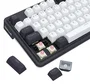 Redragon Ucal K673WB-RGB-M Teclado Mecánico Gaming 81 Teclas RGB Wired USB-C Blanco Negro Layout Polaco