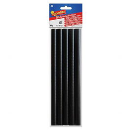 Cola Termofusible En Barra Supertite Negro 11X180 Mm. Blister De 5 (Set de 12)