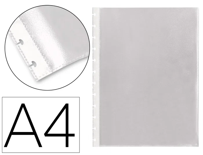 Liderpapel Funda Intercambiable DIN A4, Portada 700 micras, 20 Fundas Extraíbles, Bolsa de 10 Unidades Liderpapel Funda Intercambiable DIN A4, Portada 700 micras, 20 Fundas Extraíbles, Bolsa de 10 Unidades