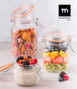 La Mediterranea Tarro Hermético Vidrio Clip 250 ml (36 Unidades)