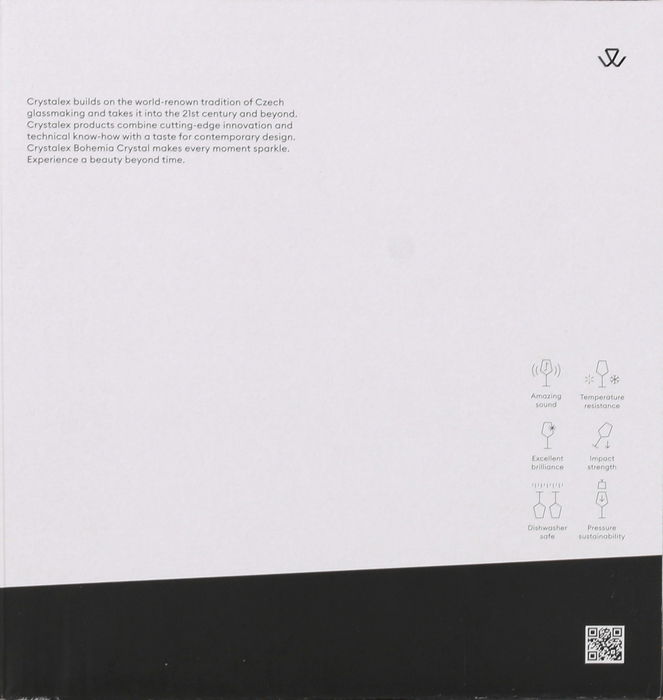 Bohemia Decantador Cristal 1500 ml con Dimensiones 20,5 cm Alto x 19 cm Largo x 7 cm Ancho (6 Unidades)