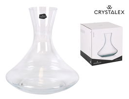 Bohemia Decantador Cristal 1500 ml con Dimensiones 20,5 cm Alto x 19 cm Largo x 7 cm Ancho (6 Unidades)