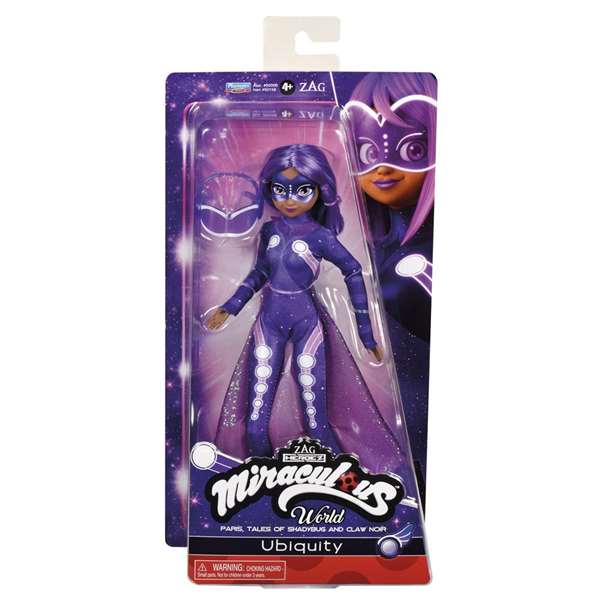 Toy Partner Muñeca de Moda Miraculous Ladybug y Cat Noir 26 cm