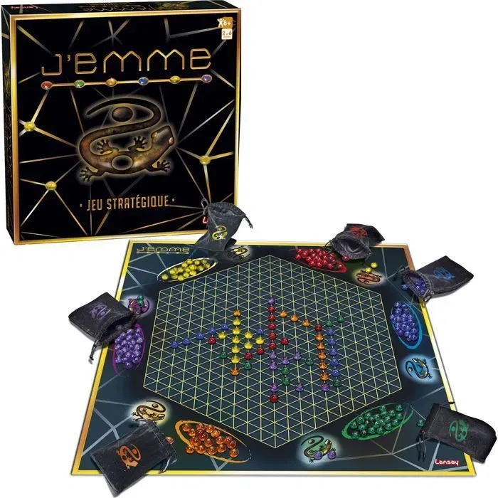 Lansay Juego de Mesa J'EMME LAN75100 para A partir de 8 Años Lansay Juego de Mesa J'EMME LAN75100 para A partir de 8 Años
