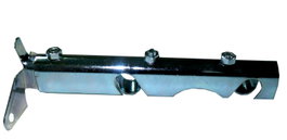 Soporte Barra Doble Blanco con Tornillo 1200503