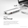 Hub USB Linq Byelements LQ49081PS Blanco Gris
