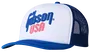 Gibson Headwear USA Foam Trucker Blanco / Azul