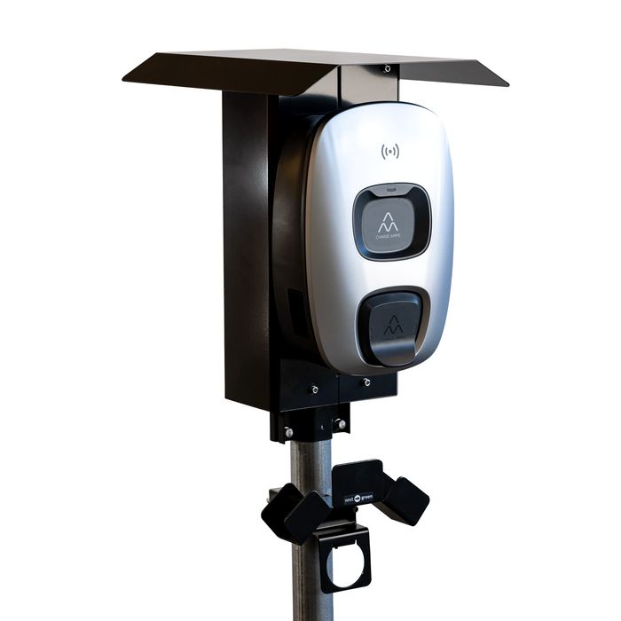 Next Green Soporte Polebox 205 D2 para Cargadores de Vehículos Eléctricos, Montaje en Poste Next Green Soporte Polebox 205 D2 para Cargadores de Vehículos Eléctricos, Montaje en Poste