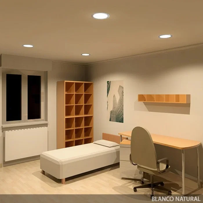 Placa LED Circular 18W 1800Lm 2700K 40.000H GR-RDP1305-18W-WW