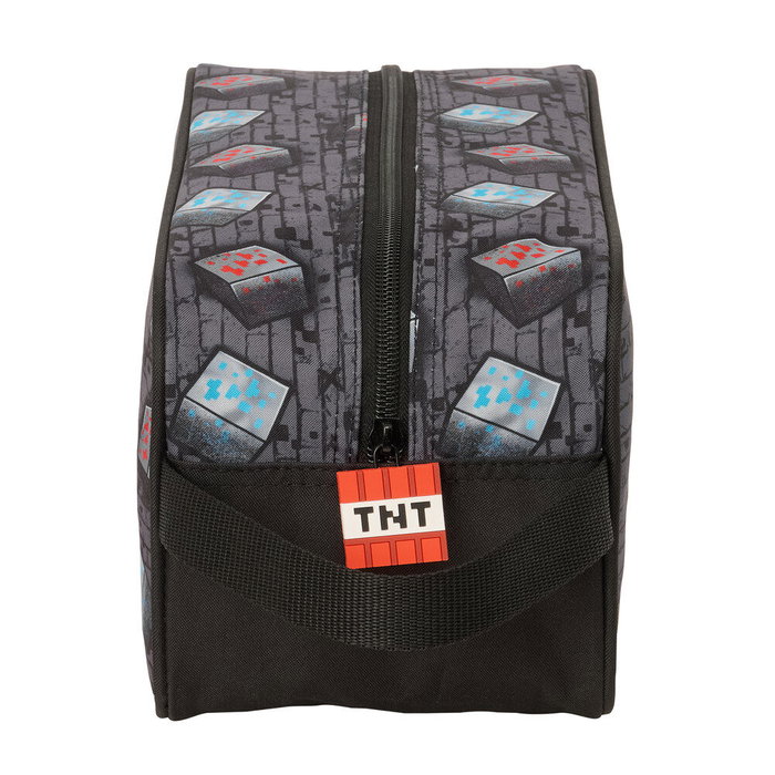 SAFTA Zapatillero Minecraft Graffiti con Asa, Organizador de Calzado