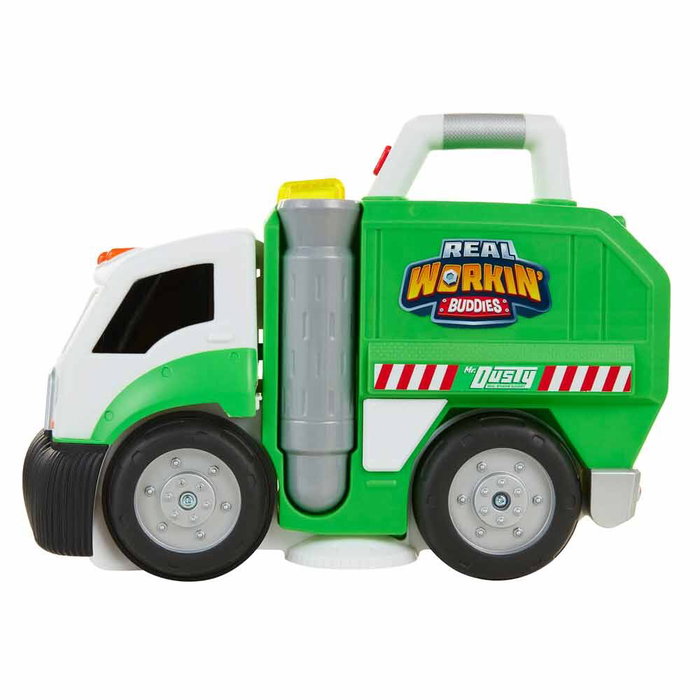 JAKKS PACIFIC Camión basura Mr. Dusty luces y sonido