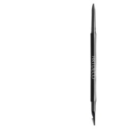 ArtDeco Ultra Fine Defining Eyebrow Cream Pencil & Brush 2-In-1, Coal