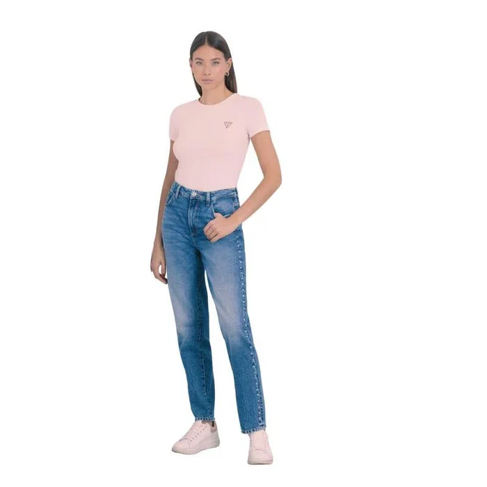 GUESS Camiseta para Mujer Rosa Talla L - w2yi44j1314-g4q4