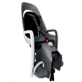 Hamax Caress Portabebés Trasero para Bicicleta, Asiento Infantil con Respaldo Ajustable y Reclinación 20°, 9 Meses a 6 Años