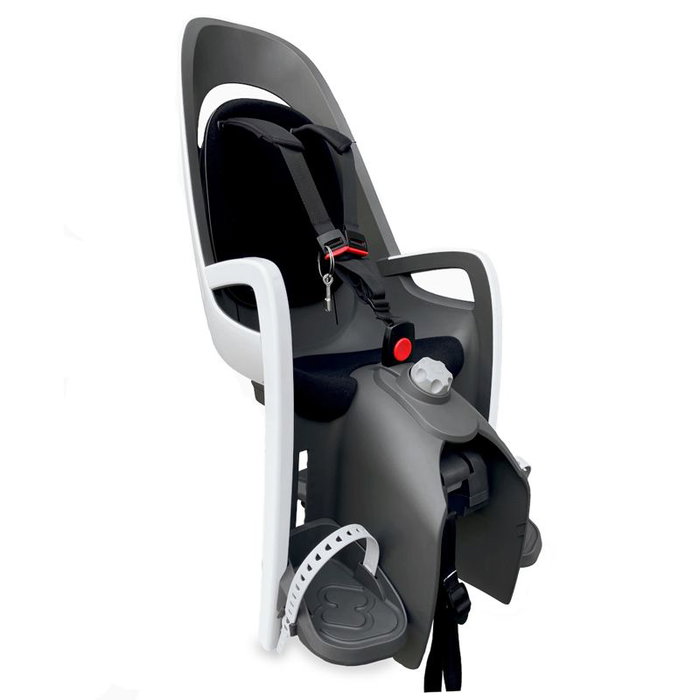 Hamax Caress Portabebés Trasero para Bicicleta, Asiento Infantil con Respaldo Ajustable y Reclinación 20°, 9 Meses a 6 Años Hamax Caress Portabebés Trasero para Bicicleta, Asiento Infantil con Respaldo Ajustable y Reclinación 20°, 9 Meses a 6 Años