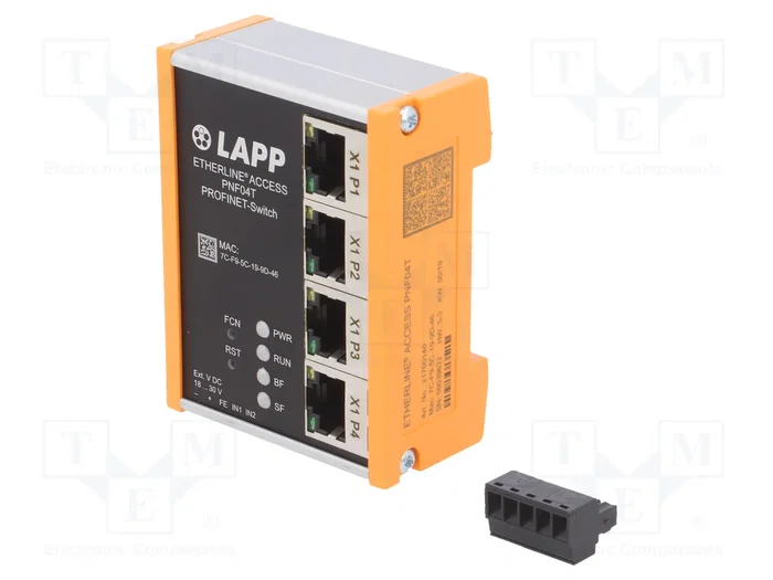 LAPP ETHERLINE ACCESS PNF Switch Ethernet Administrado RJ45 LAPP ETHERLINE ACCESS PNF Switch Ethernet Administrado RJ45