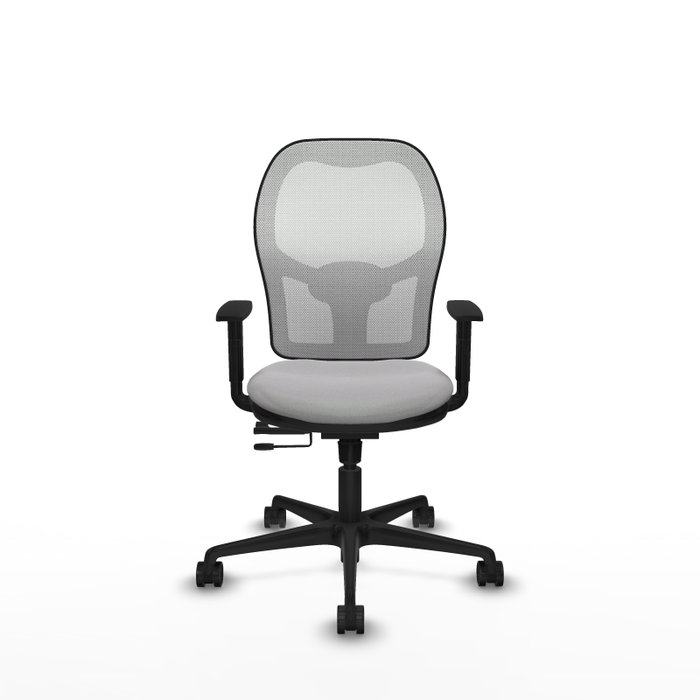 PIQUERAS Y CRESPO Silla de oficina Jorquera Gris claro y Blanco PIQUERAS Y CRESPO Silla de oficina Jorquera Gris claro y Blanco